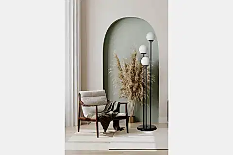 JUDY ÜÇLÜ LAMBADER, SİYAH BEYAZ CAMLI