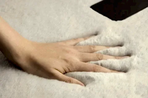 TAPPETO REX TAVŞANI YUVARLAK POST HALI, 22 MM, GRİ 80X80