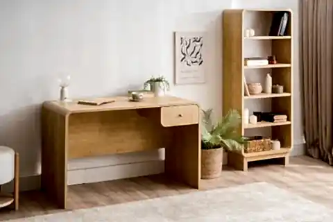 GİRONA ÇEKMECELİ ÇALIŞMA MASASI, MEŞE