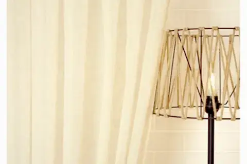 MASSARELLİ KIRÇILLI KETEN TÜL NATUREL 1-3 SIK PİLE 100X260