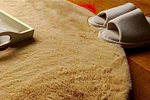 TAPPETO REX TAVŞANI YUVARLAK POST HALI, CAMEL, 80X80