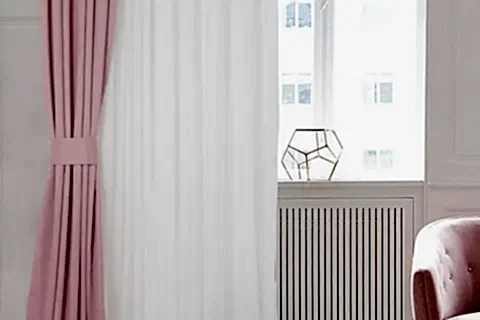 MASSARELLİ FON PERDE PUDRA RENGİ PİLESİZ 60X260