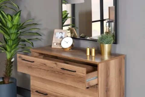 LUPO ŞİFONYER VE AYNA, 3 ÇEKMECELİ