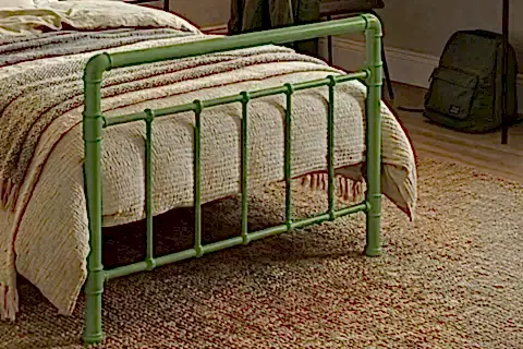 ODİN METAL KARYOLA, YEŞİL 90X200