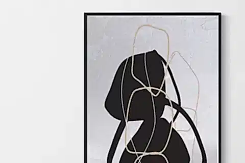 AHŞAP TRAVERTEN KAPLANMIŞ DOKULU BUBEN TABLO, 67X123