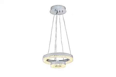 ÖZCAN AYDINLATMA TEKLİ KATLI SEZAR YUVARLAK ARMATÜR ŞEFFAF