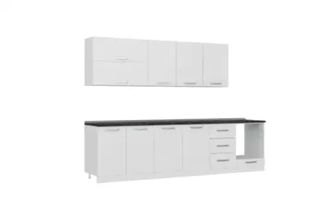 MİNAR BASİC 300 CM MUTFAK DOLABI BEYAZ 300-B7
