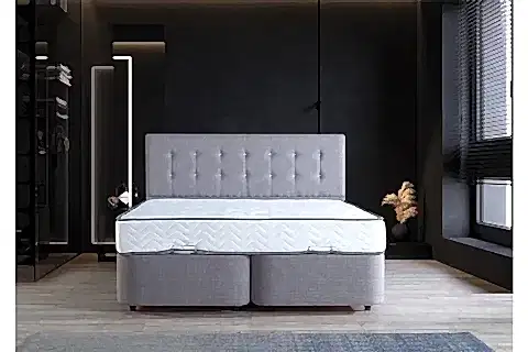 SEVGİ BAZA VE BAŞLIK SETİ, 90X200 CM