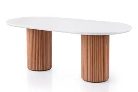 ECE MASA, ZİON SANDALYE, BEYAZ, 200X100