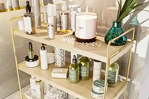 BİNO ORGANİZER BANYO RAFI, BEJ