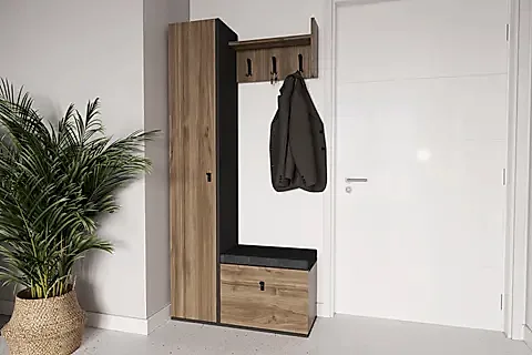 KOZA PORTMANTO, ANTRASİT CEVİZ