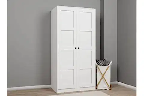 LUCAS YÜKLÜK ÇOK AMAÇLI GARDIROP, 2 KAPAKLI, 94 CM