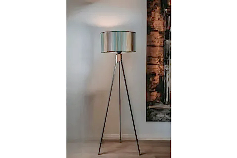 FISCO TRİPOD LAMBADER, SİYAH AYAK, SİLİNDİR RENKLİ