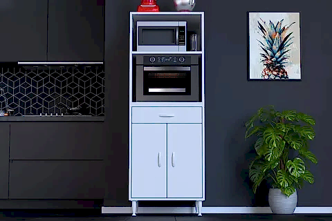 OSLO ÇOK AMAÇLI MUTFAK DOLABI, KAPAKSIZ, 48 CM