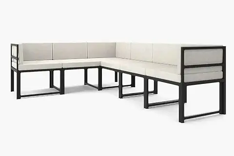 FOAM KÖŞE BALKON BAHÇE KOLTUĞU, BEJ