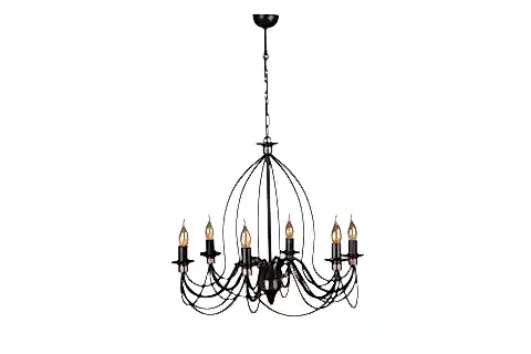 LUMEXX BERFİN ALTILI SİYAH RUSTİK SARKIT