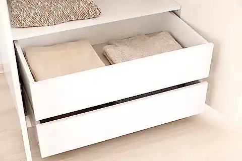 LUNA NOX, DOLAP MODÜLÜ  ÇEKMECE, 90 CM, BEYAZ