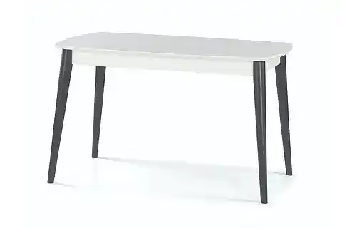 RETRO MASA VE KIRLANGIÇ SANDALYE, BEYAZ ANTRASİT, 125X80