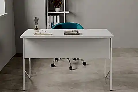 LAGOMOOD ELLA ÇALIŞMA MASASI, BEYAZ, 120 CM