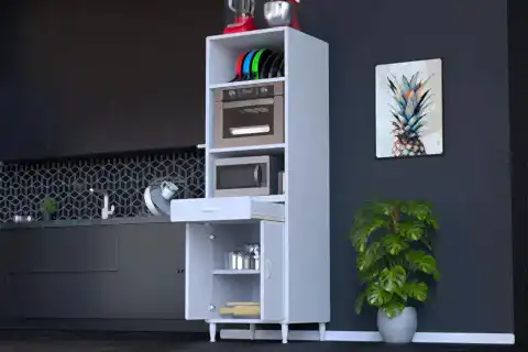 ENNET ÇOK AMAÇLI MUTFAK DOLABI, KAPAKSIZ, 48 CM