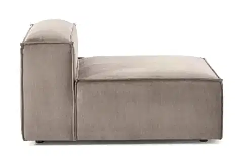 LENA KADİFE FİTİLLİ ORTA MODÜL, KAHVERENGİ