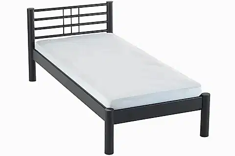 ASOS S METAL KARYOLA, SİYAH, 90X200