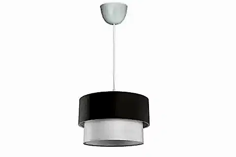 EVLİGHT ÜÇLÜ SET KROM ABAJUR ANTRASİT