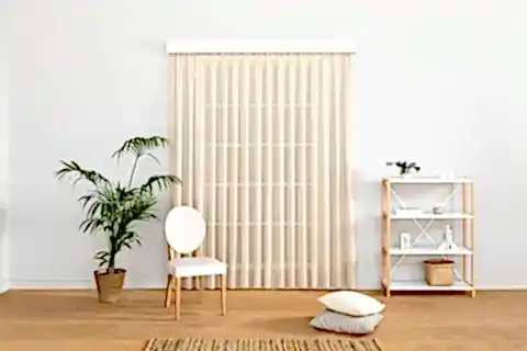 KETEN FOLDED TÜL BEJ RENGİ 1-3 SIK PİLE 260 CM 100