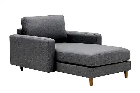 MERLİN DAYBED, İNCE KOL, NATUREL, KETEN, GRİ