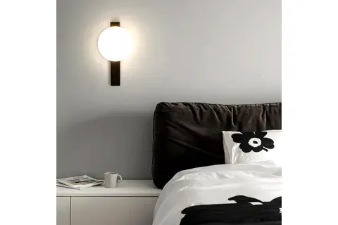 YEŞİM BEYAZ CAMLI DUVAR APLİK