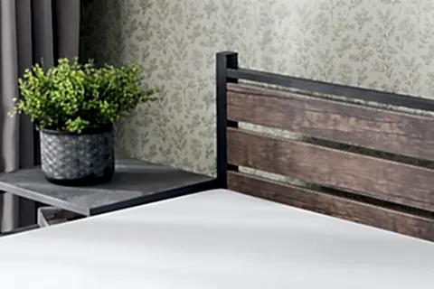 EVGER METAL KARYOLA, K30, SİYAH, 90X190