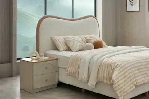 CAPRA BOHEM BAZALI KARYOLA VE BAŞLIK, 160X200