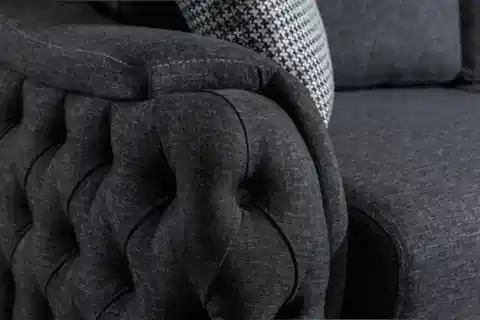 KARYA YATAKLI VE PUFLU KÖŞE KOLTUK, ANTRASİT, SAĞ KÖŞE