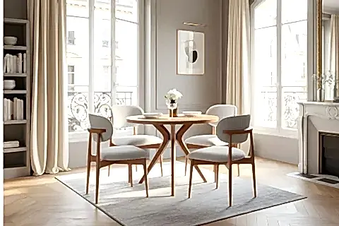 ESTELLA NATURAL MUTFAK MASA TAKIMI,100X100