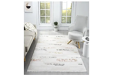 ASPENDOS AKRİLİK MAKİNE HALISI, 80X150, MULTİ, 51114