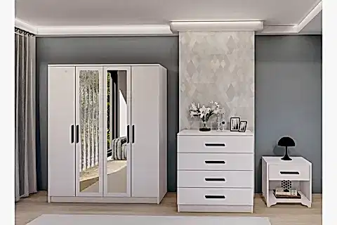 AVANOS GENÇ ODASI DOLAP TAKIMI, 4 KAPAKLI, GM 901