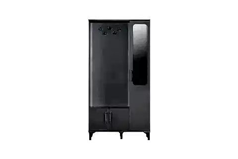 BLESK ASKILIKLI PORTMANTO VESTİYER, BEYAZ