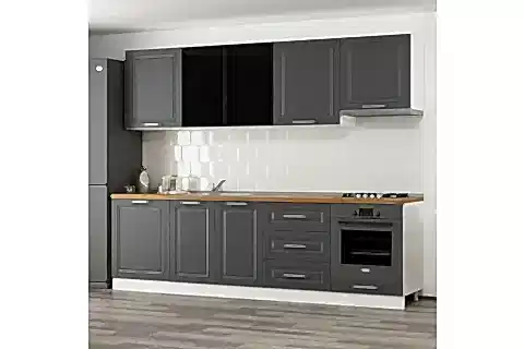 MİNAR HAZIR MUTFAK DOLABI 234, MEBRAN, BEYAZ