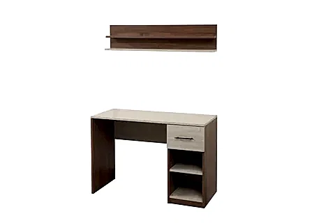 BLESK KİTAPLIKLI PETRA RAFLI ÇALIŞMA MASASI