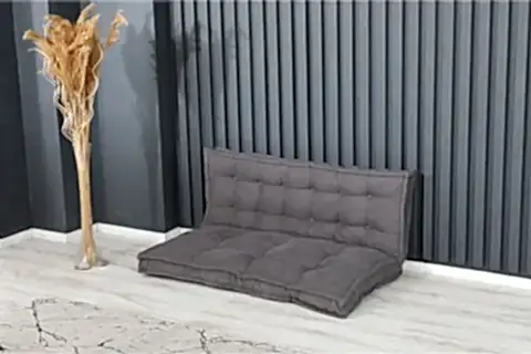 TUBİHOME OTURMA VE YER MİNDERİ, GRİ