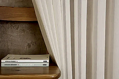 PAMUK DOKULU TÜL KREM 1-2,5 ORTA SIK PİLE 100X260