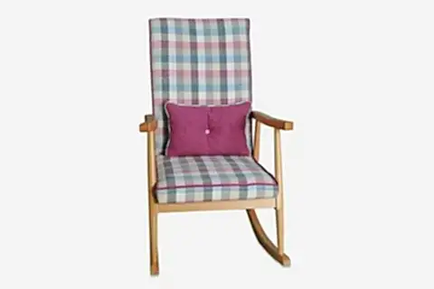 TREND SALLANAN SANDALYE, PEMBE, AHŞAP, NATUREL AYAK