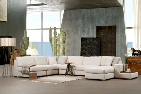 LOOP KÖŞE KOLTUK, KREM