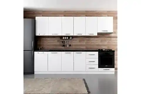 MİNAR FELİX 295 CM MUTFAK DOLABI BEYAZ 295-B5