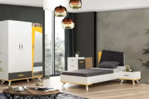 GİALLO GENÇ ODASI TAKIMI, 3 KAPAKLI