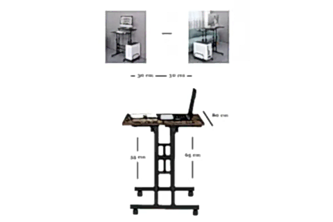 RYAN OYUNCU MASASI, ATLANTİK ÇAM, 80X60