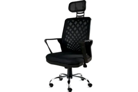 TELAFER FİLELİ YÖNETİCİ OFİS SANDALYESİ, SİYAH