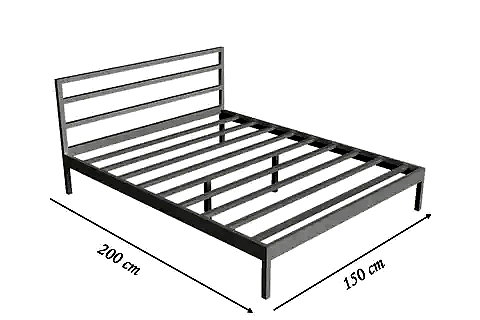GM 225 VİGO KARYOLA, BEYAZ, 150X200