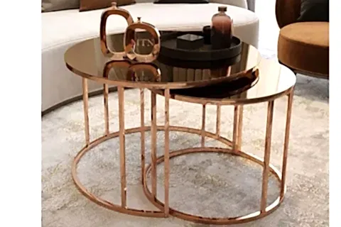 TUBİHOME YAVRULU ORTA SEHPA