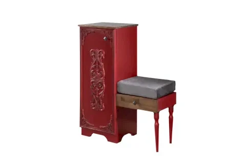 RETRO AYAKKABILIK, KIRMIZI